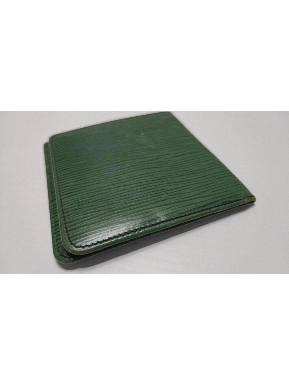 Louis Vuitton Epi Leather Bifold Wallet Green Men's Wallet - Picture 6 of 9